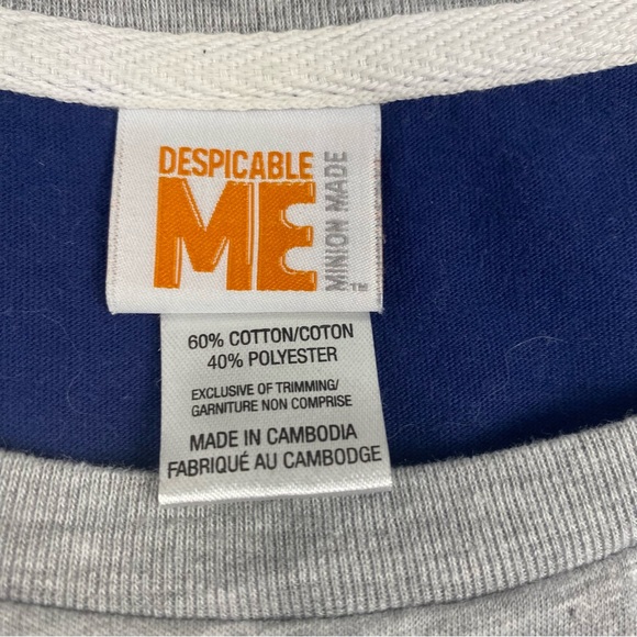 Despicable Me Minion 2 Piece Pajama Set - Size M - Picture 8 of 14